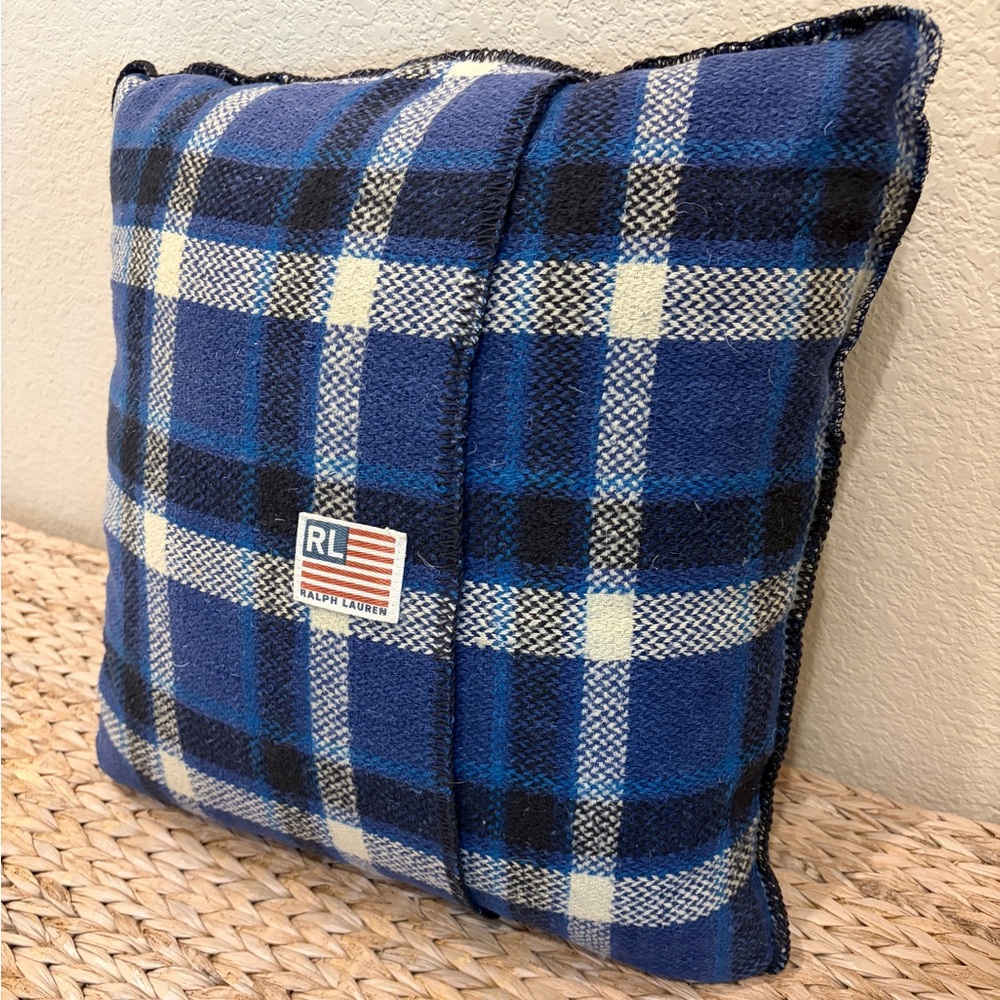 Rare! Vintage Ralph Lauren Polo Pillow❤️